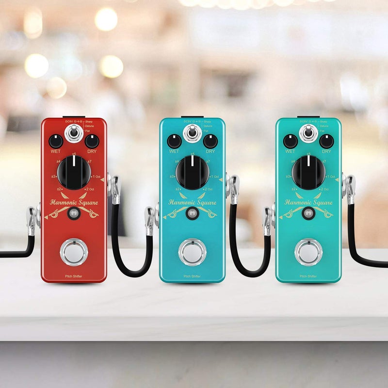 Devinal Guitar Patch Cable 12 inch, Instrument Effects Adapter Set 3 Pack, Pedal Boards Cord 1 feet kit, 1/4 Mono Right Angle Pancake Type Connectors, Ts Low-Profile Plug - Image 4